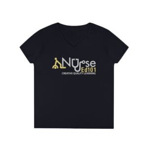 Nurse Ed 101 WHT/GLD